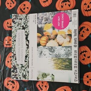 Recollections Seasonal Moments Scrapbook Paper